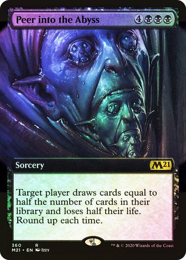Peer into the Abyss [Extended Art Foil] #360