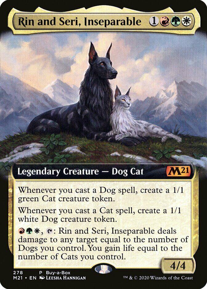 Rin and Seri, Inseparable [Extended Art Foil]