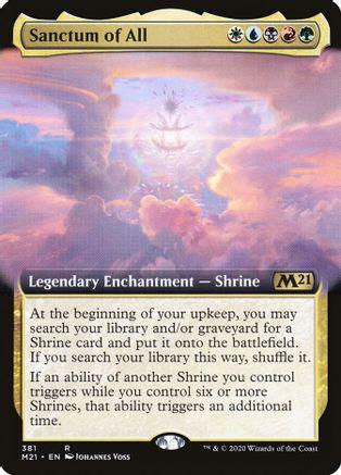 Sanctum of All [Extended Art Foil] #381