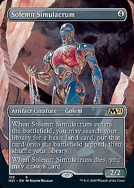 Solemn Simulacrum [Extended Art Foil]
