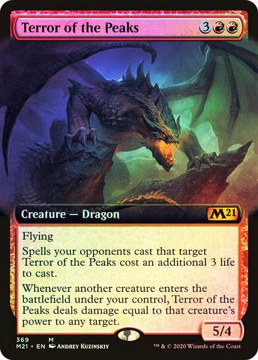 Terror of the Peaks [Extended Art Foil] #369
