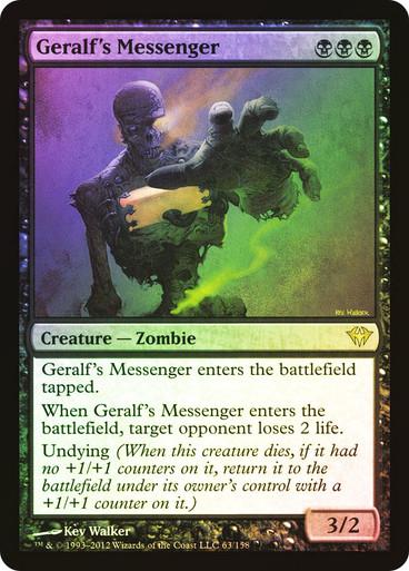 Geralf's Messenger [Foil] #63