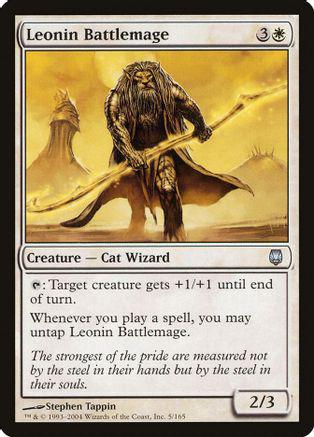 Leonin Battlemage [Foil]