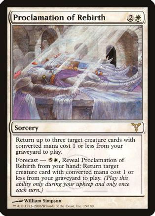 Proclamation of Rebirth [Foil]