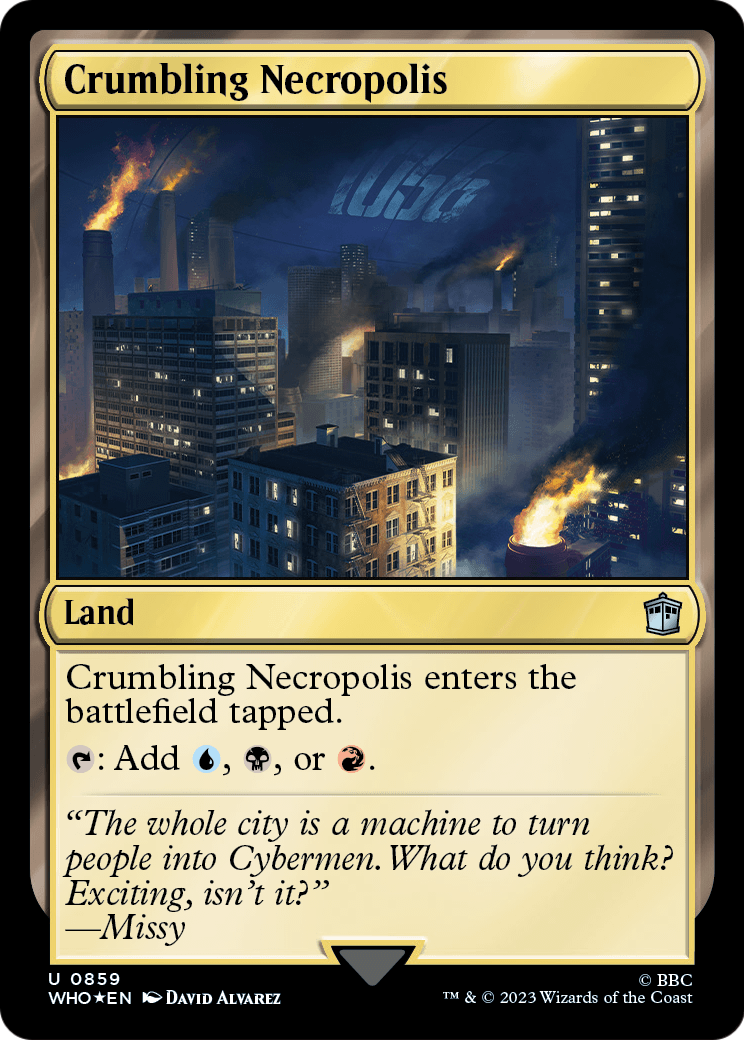 Crumbling Necropolis [Foil] #859