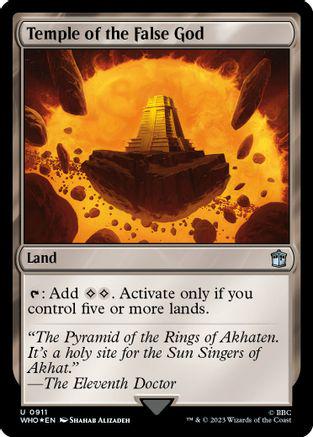 Temple of the False God [Foil] #911