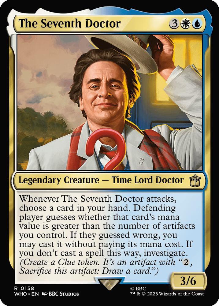 The Seventh Doctor [Foil] #158