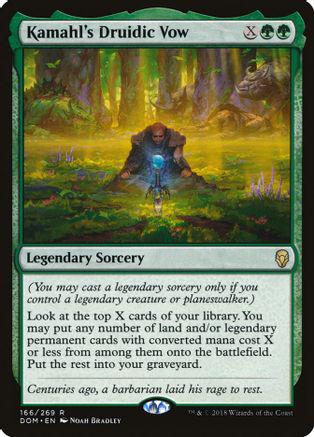 Kamahl's Druidic Vow [Foil]