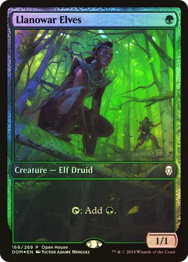 Llanowar Elves [Open House Promo] #168