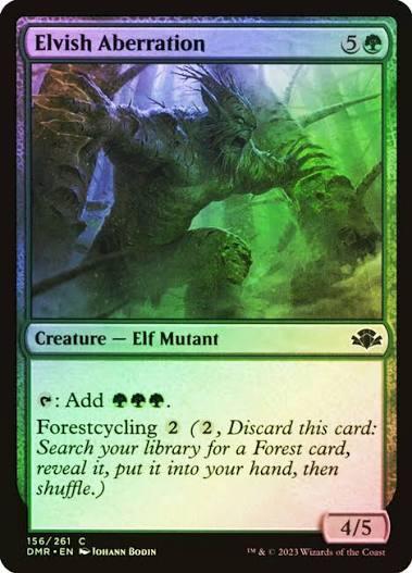 Elvish Aberration [Foil] #156