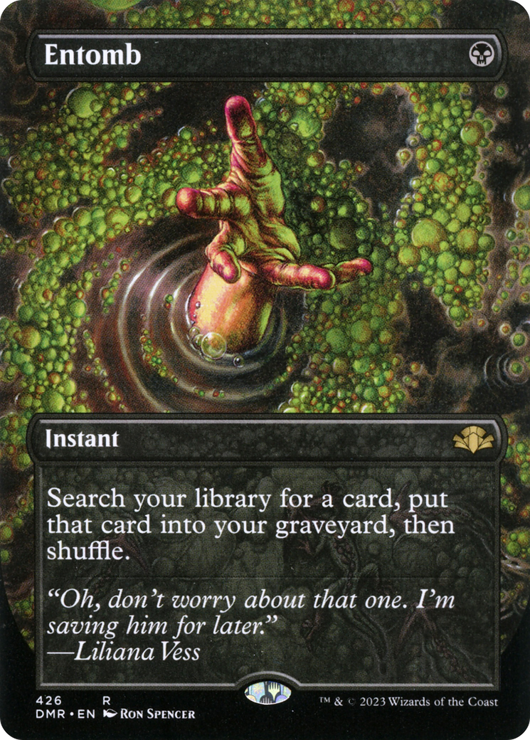 Entomb [Borderless Foil] #426