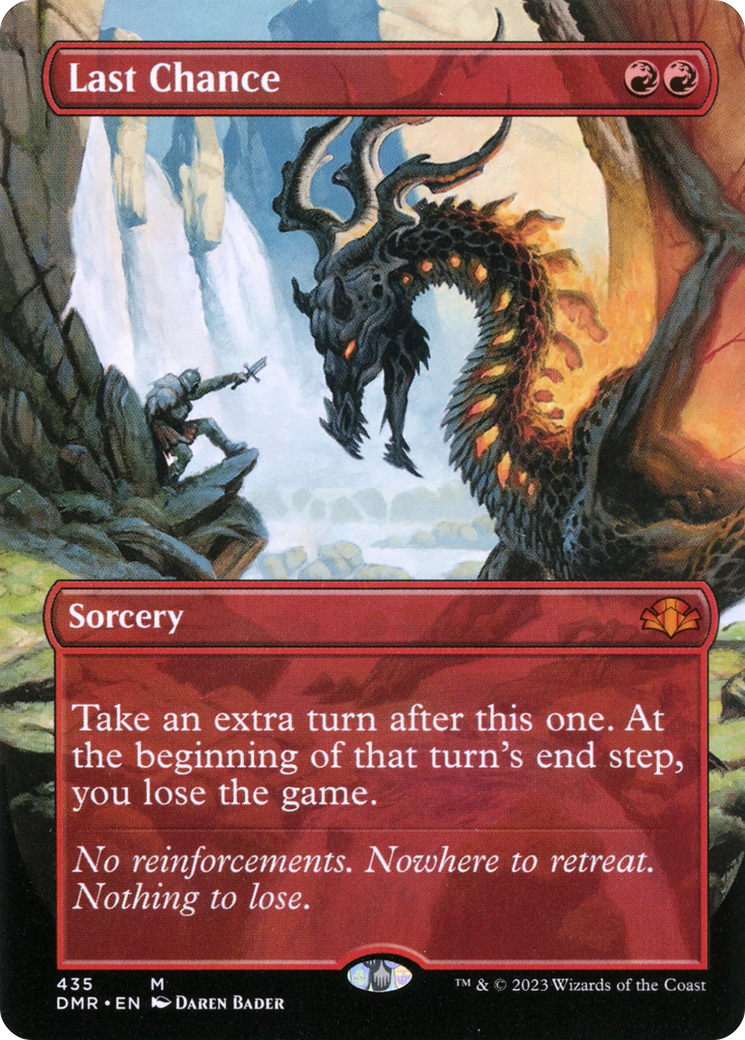 Last Chance [Borderless Foil] #435