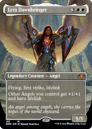 Lyra Dawnbringer [Borderless Foil] #413