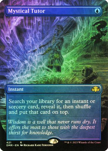 Mystical Tutor [Borderless Foil] #421