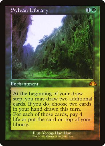 Sylvan Library [Retro Frame Foil] #350