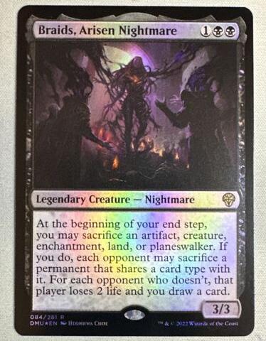 Braids, Arisen Nightmare [Foil] #84