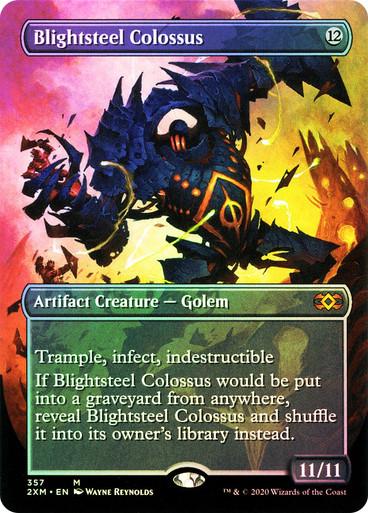 Blightsteel Colossus [Extended Art Foil] #357