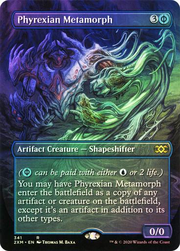 Phyrexian Metamorph [Extended Art Foil] #341