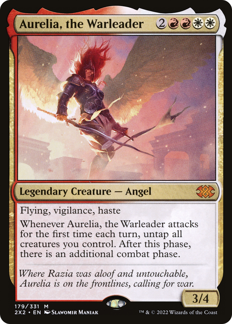 Aurelia, the Warleader [Foil Etched]