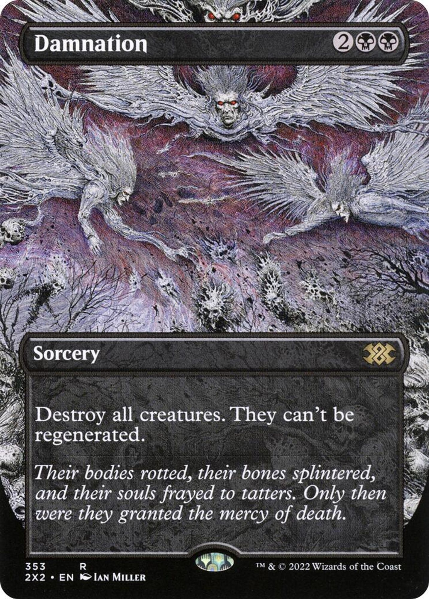 Damnation [Borderless Foil] #353
