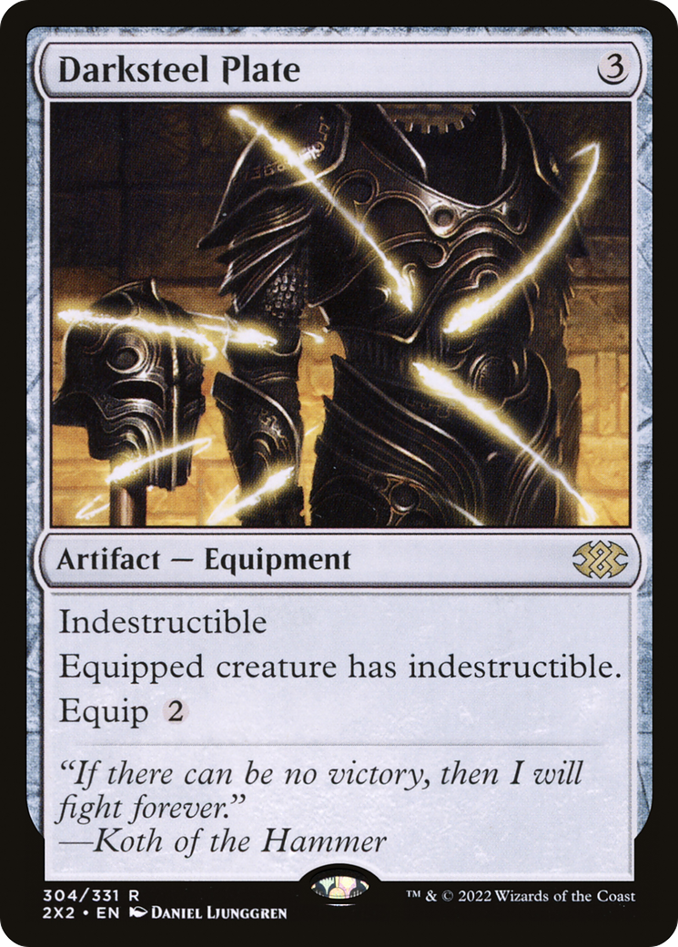 Darksteel Plate [Foil Etched]