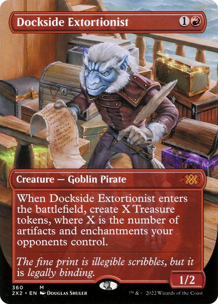 Dockside Extortionist [Borderless Foil] #360