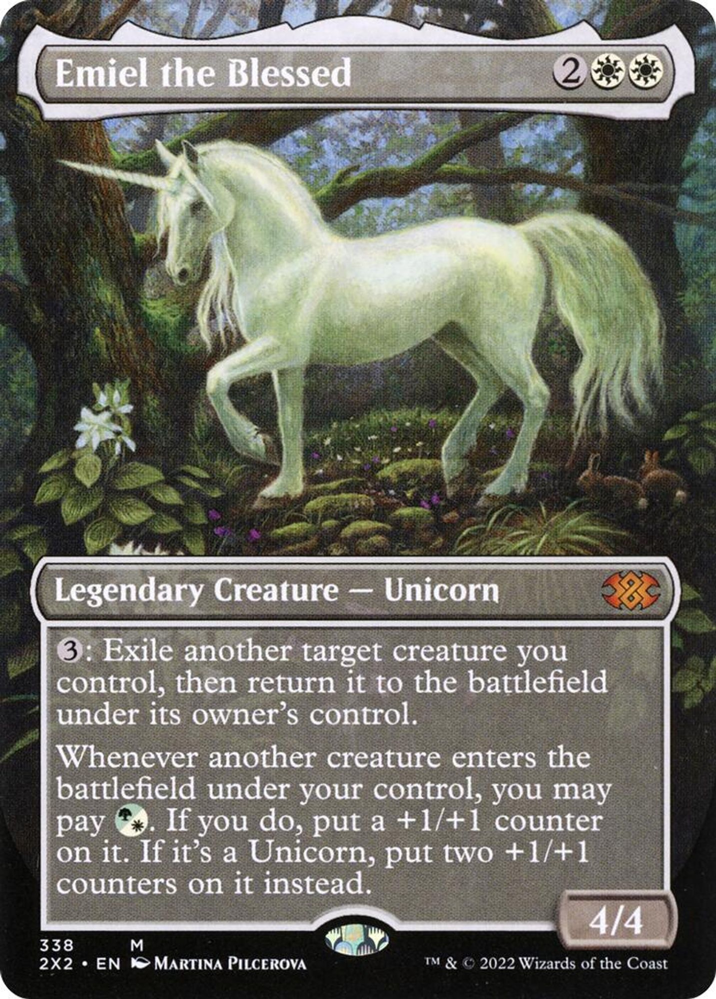 Emiel The Blessed [Borderless Foil] #338