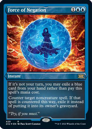 Force of Negation [Foil Etched] #429