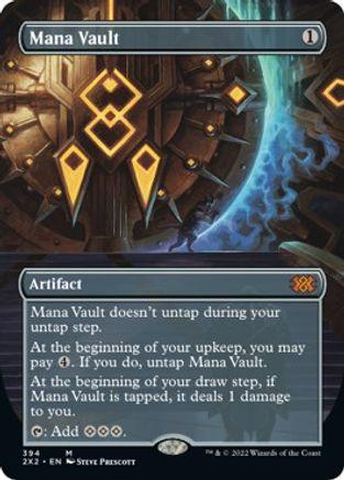Mana Vault [Borderless Foil] #394