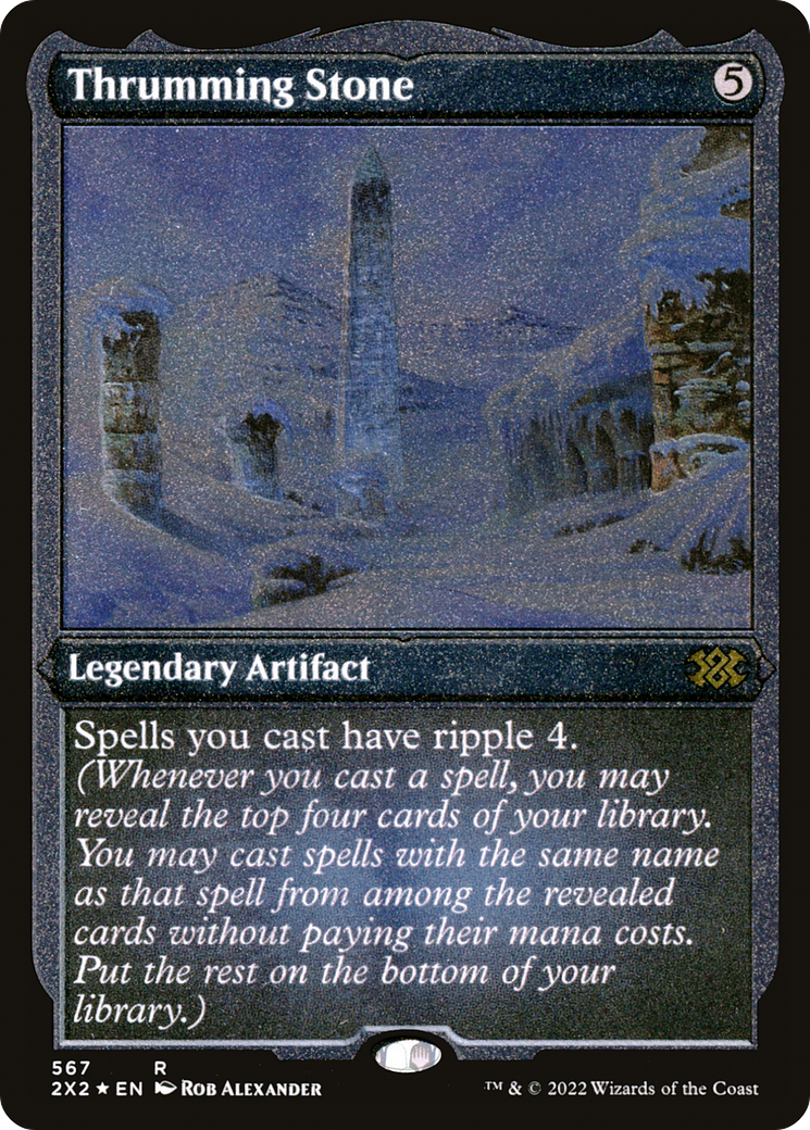 Thrumming Stone [Foil Etched] #567