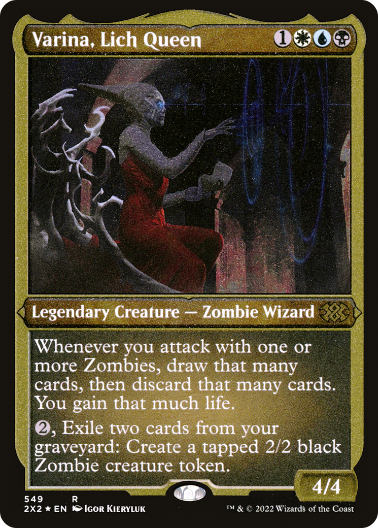 Varina, Lich Queen [Foil Etched] #549