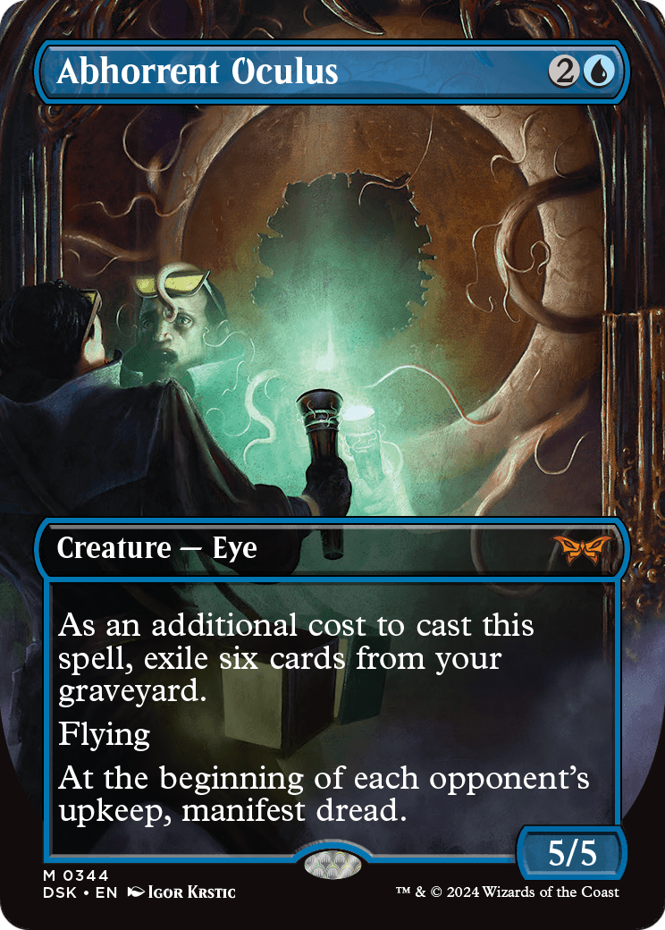 Abhorrent Oculus [Borderless Foil] #344