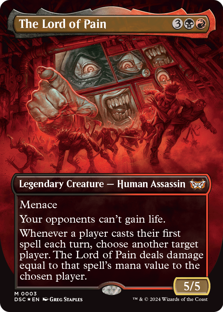 The Lord Of Pain [Borderless Foil] #3