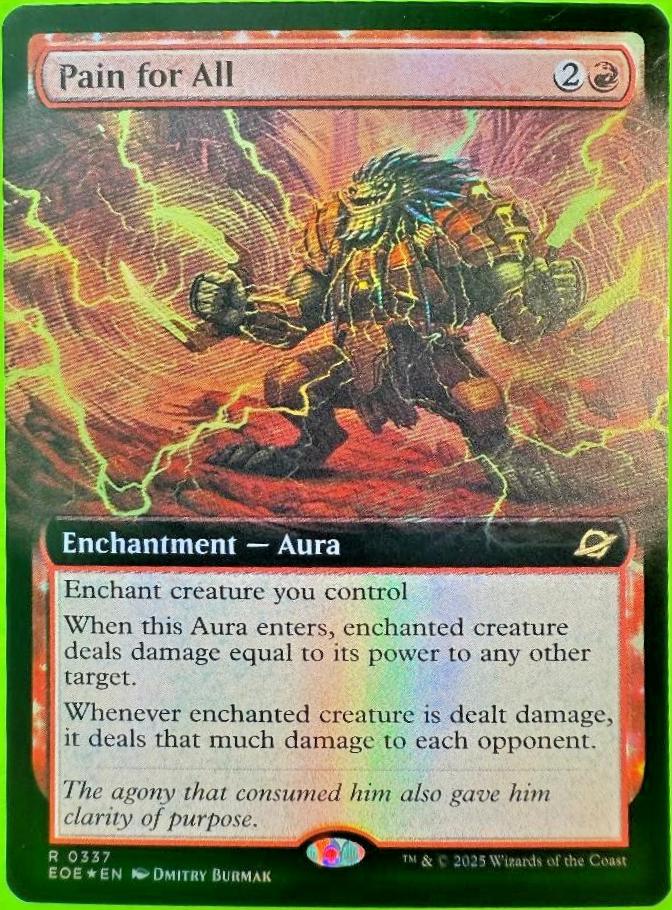 Pain for All [Extended Art Foil] #337