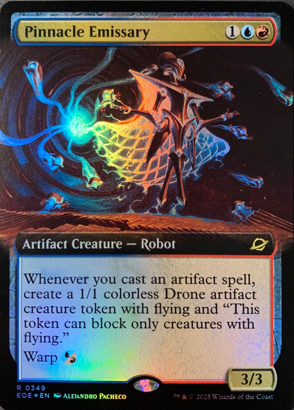 Pinnacle Emissary [Extended Art Foil] #349