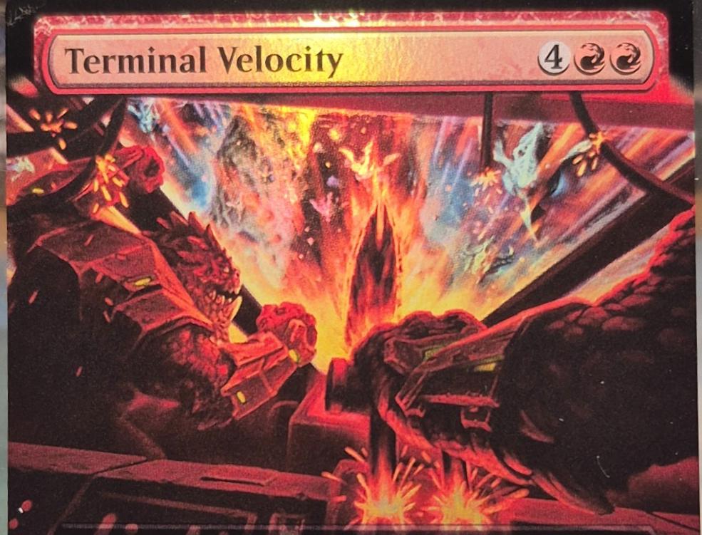 Terminal Velocity [Extended Art Foil] #338