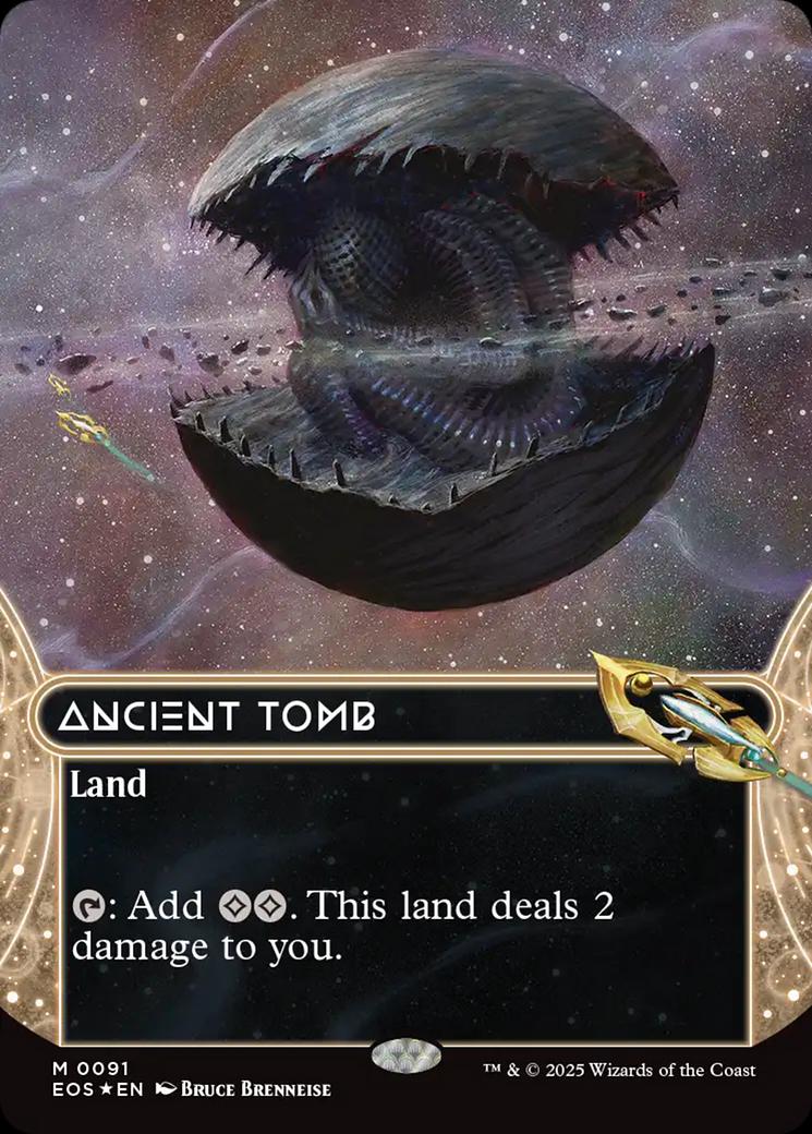 Ancient Tomb [Galaxy Foil Borderless] #91