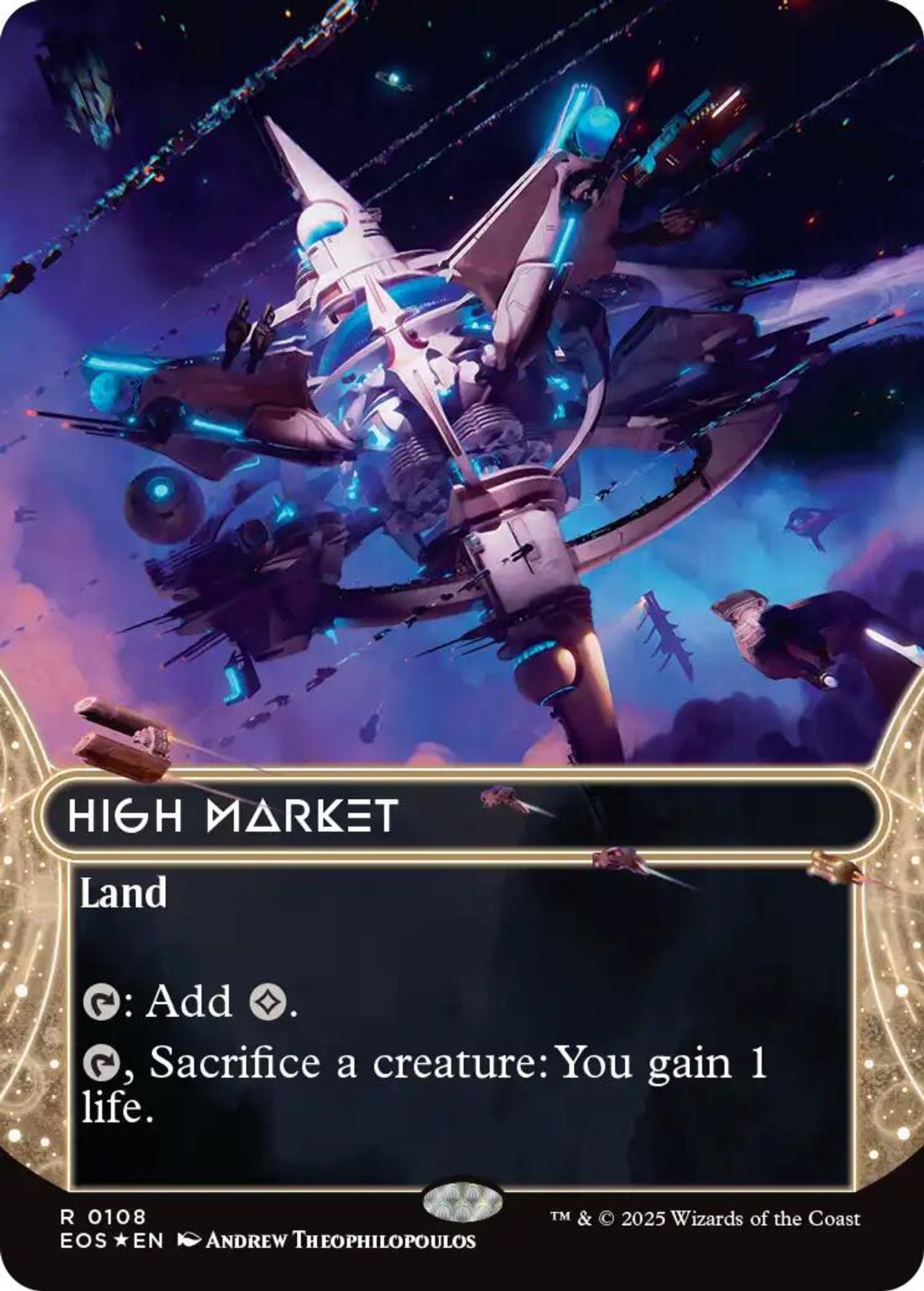 High Market [Galaxy Foil Borderless] #108