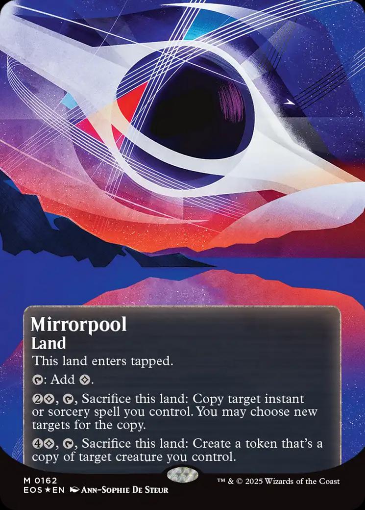 Mirrorpool [Galaxy Foil Borderless Poster] #162