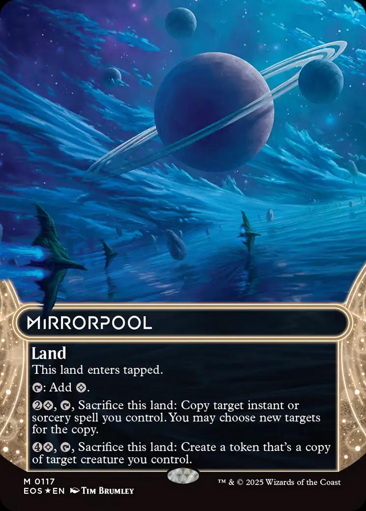 Mirrorpool [Galaxy Foil Borderless] #117