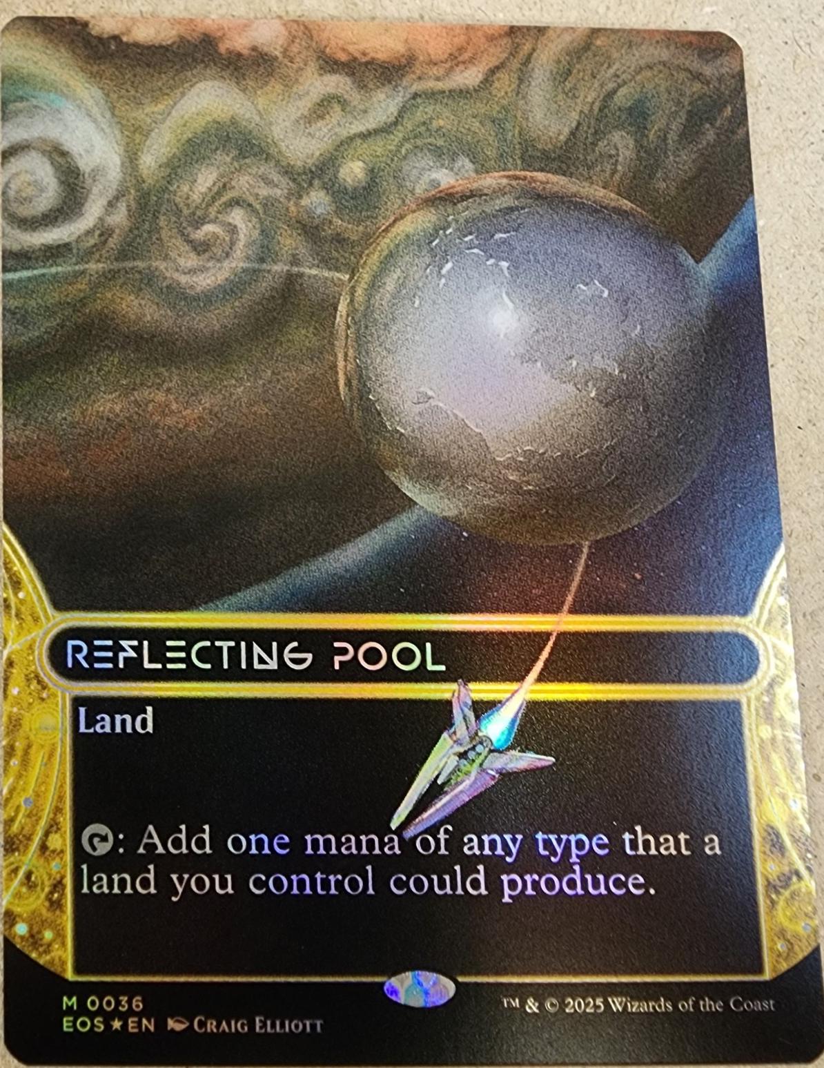 Reflecting Pool [Borderless Foil] #36
