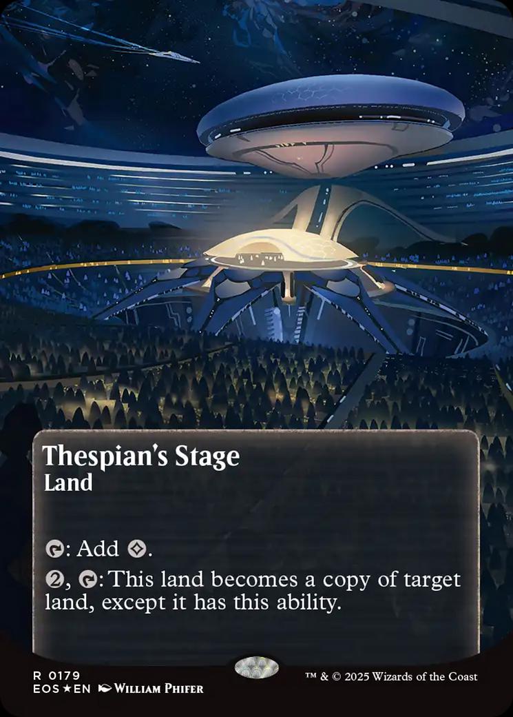 Thespian's Stage [Galaxy Foil Borderless Poster] #179