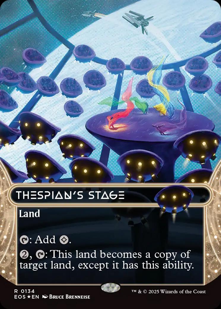 Thespian's Stage [Galaxy Foil Borderless] #134