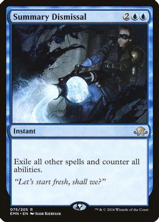 Summary Dismissal [Foil]