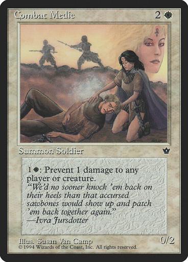 Combat Medic [Susan Van Camp]