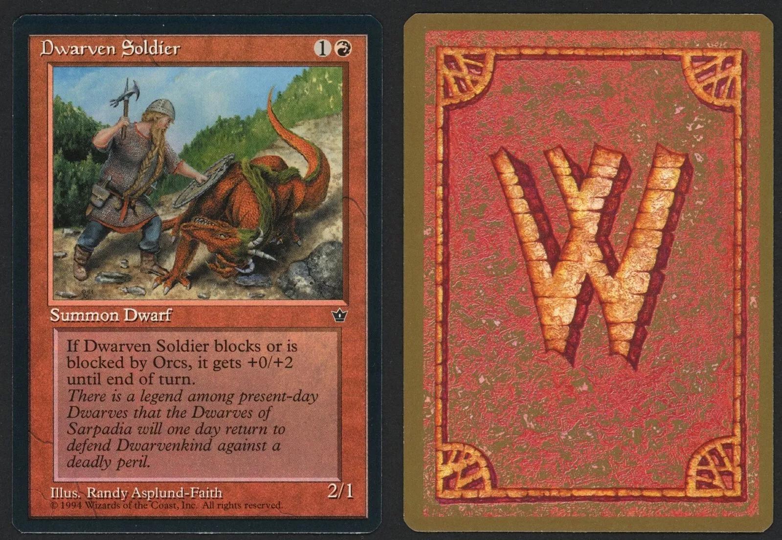 Dwarven Soldier [Misprint]