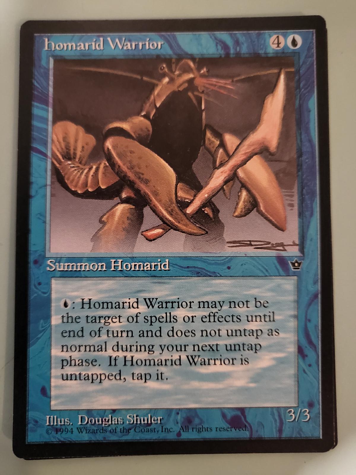 Homarid Warrior [Douglas Shuler]