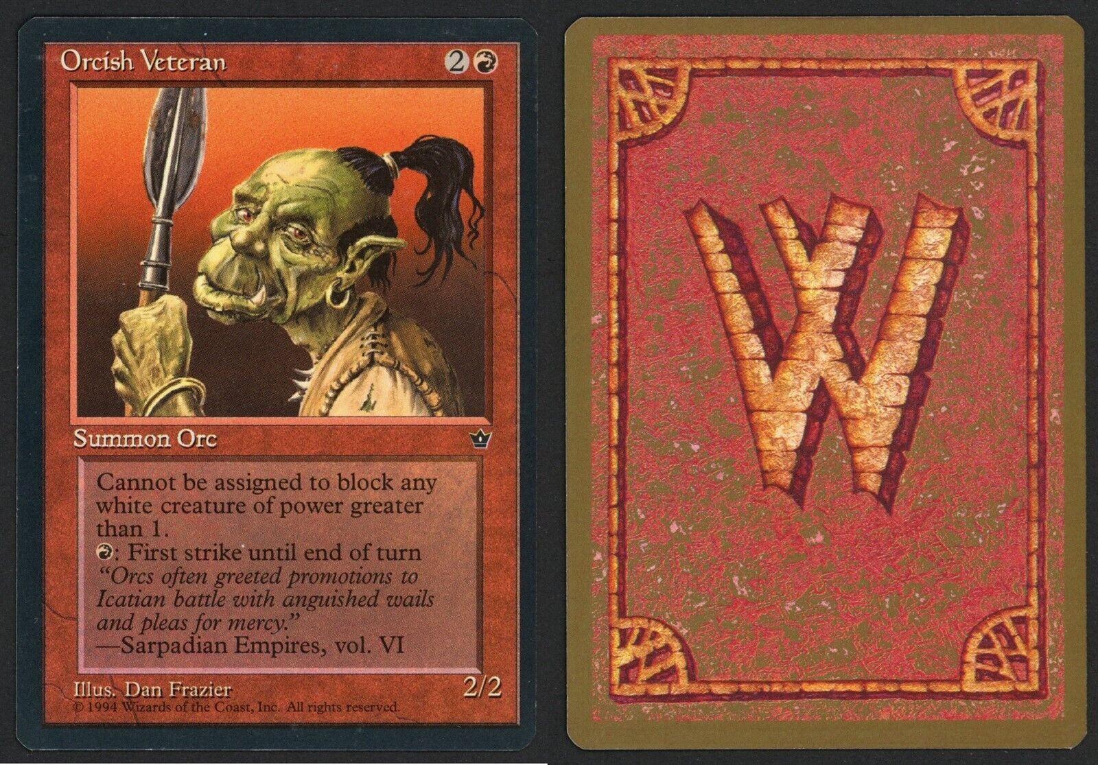 Orcish Veteran [Misprint]