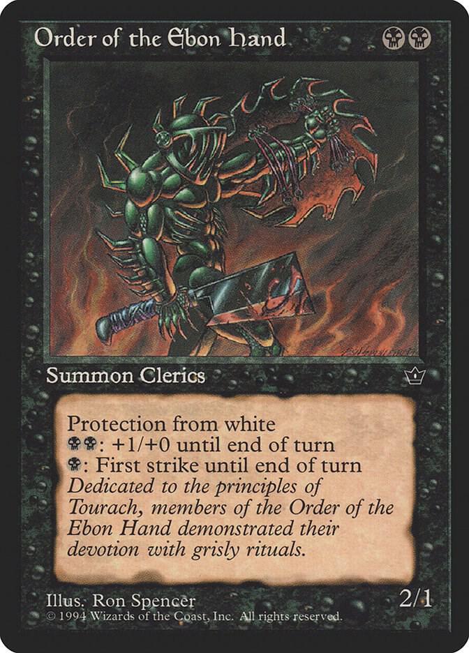 Order of the Ebon Hand [Ron Spencer]