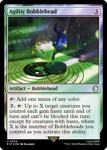 Agility Bobblehead #654